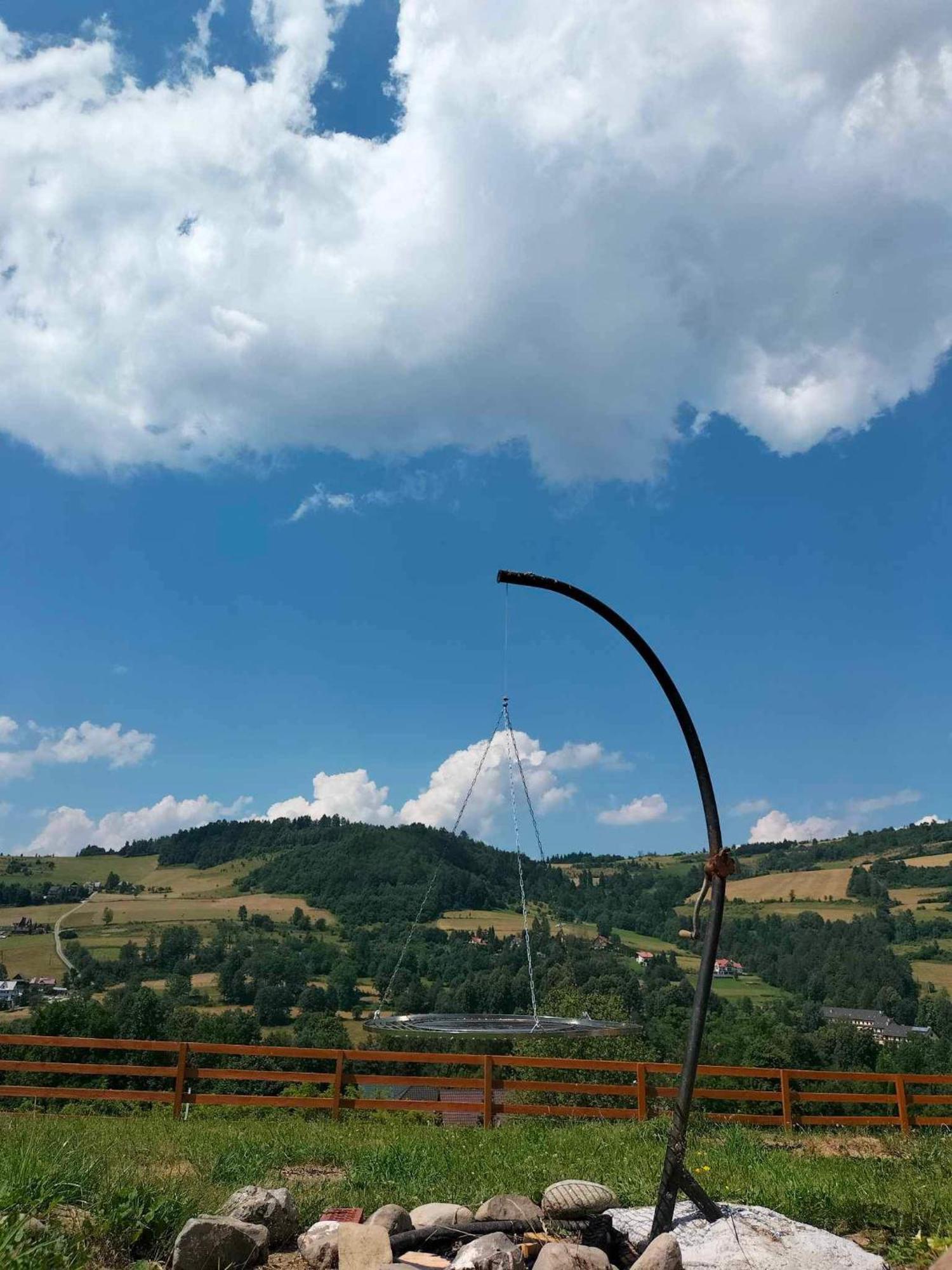 Domek Caloroczny Poręba Wielka Exteriör bild